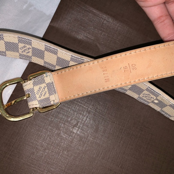 Louis Vuitton Belt 25 mm size 75cm small - Picture 5 of 5